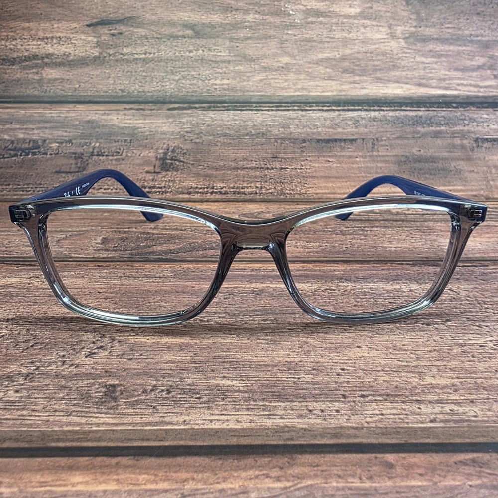 Ray-Ban RB 7047 5769 Grey Blue Rectangular Eyeglass Frames 54-17-140
